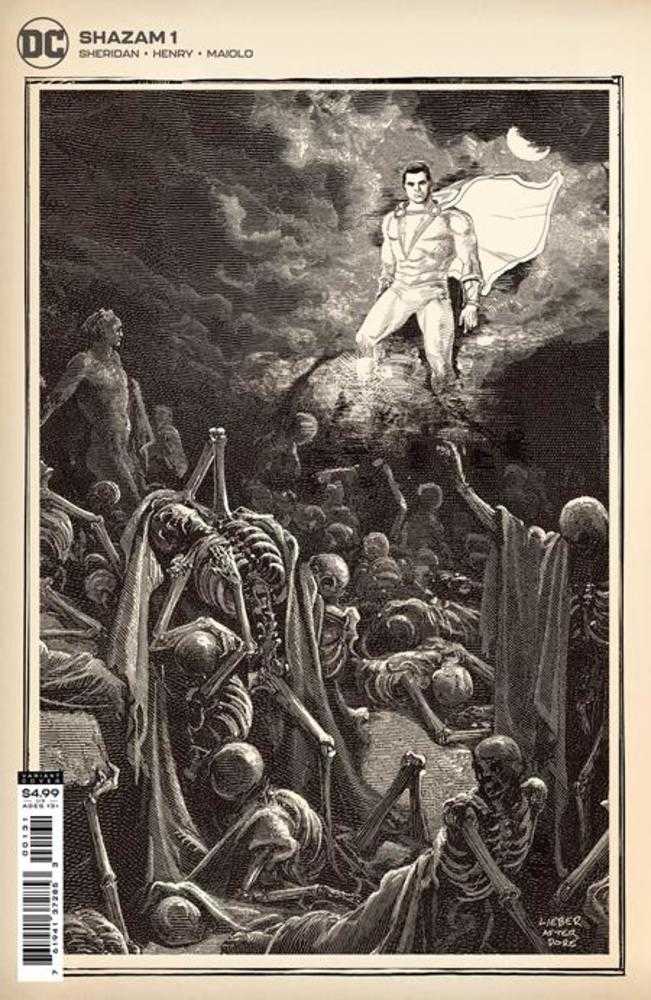 Shazam #1 (Of 4) 1 in 25 Steve Lieber Card Stock Variant