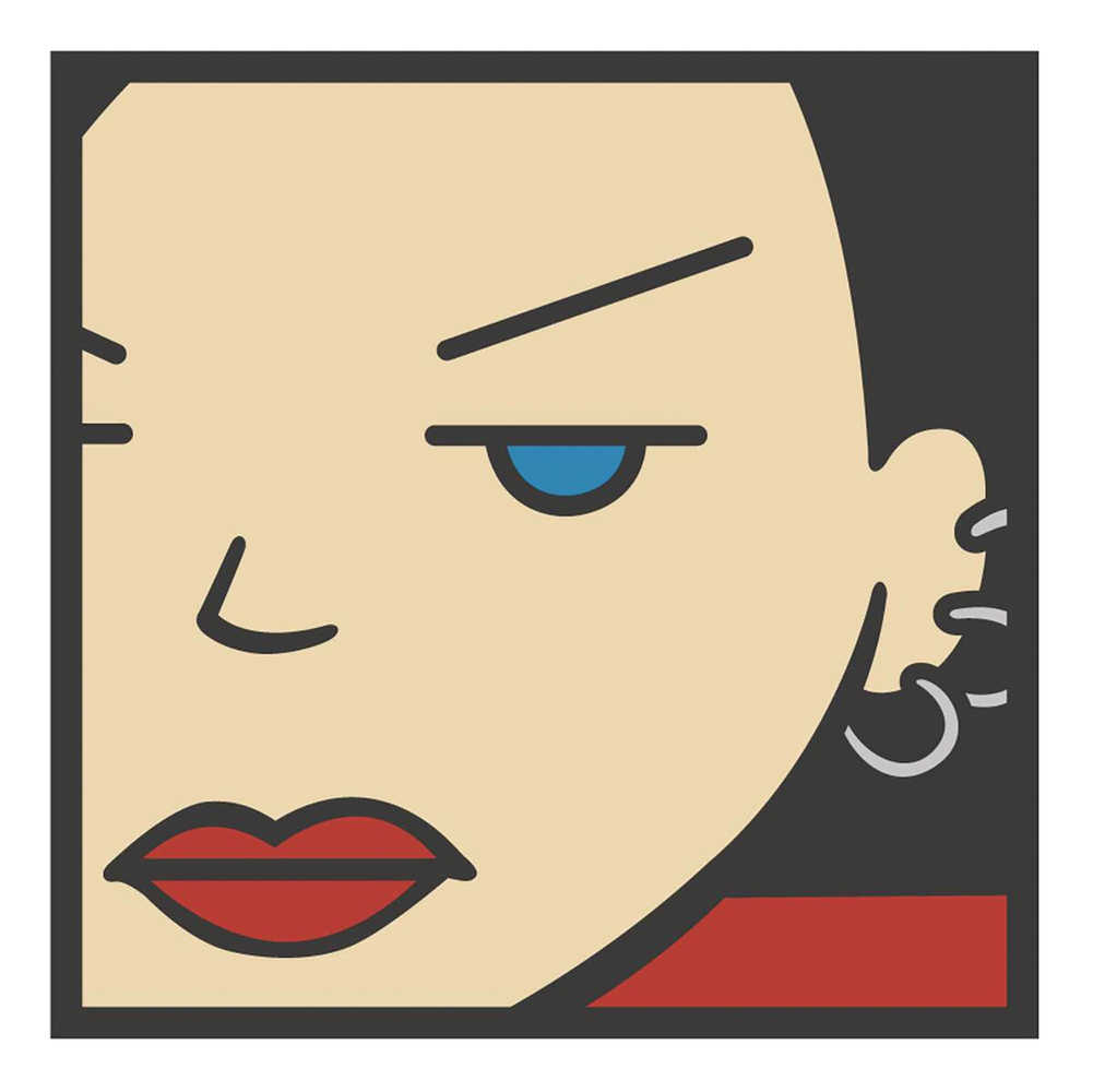 Daria Jane 1 In Enamel Pin 