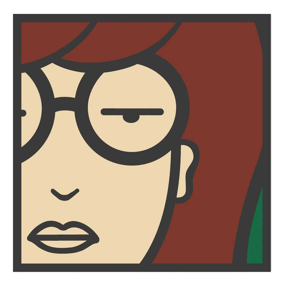 Daria 1 In Enamel Pin 