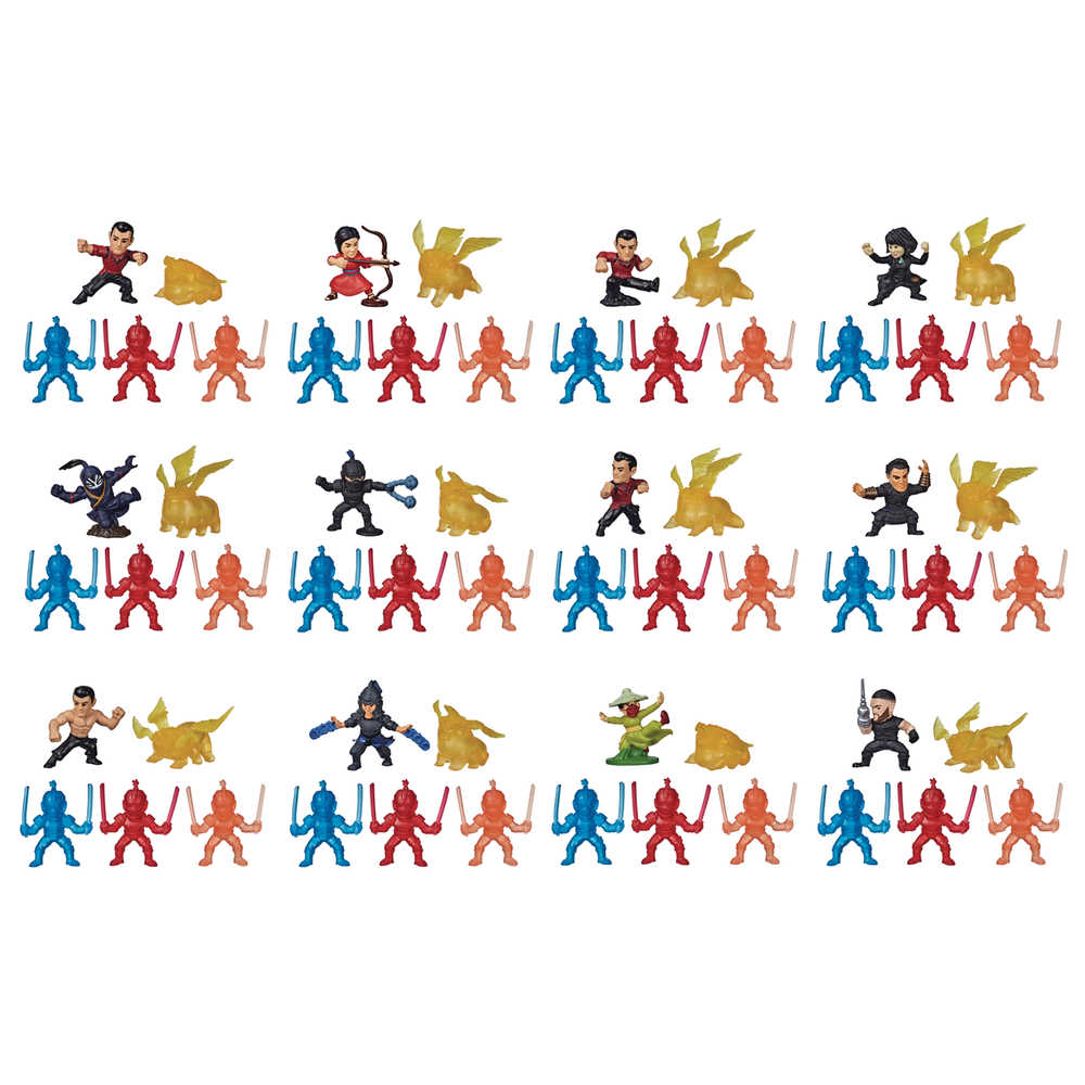 Shang Chi Brick Breakers Mini Figure Bmb Display  