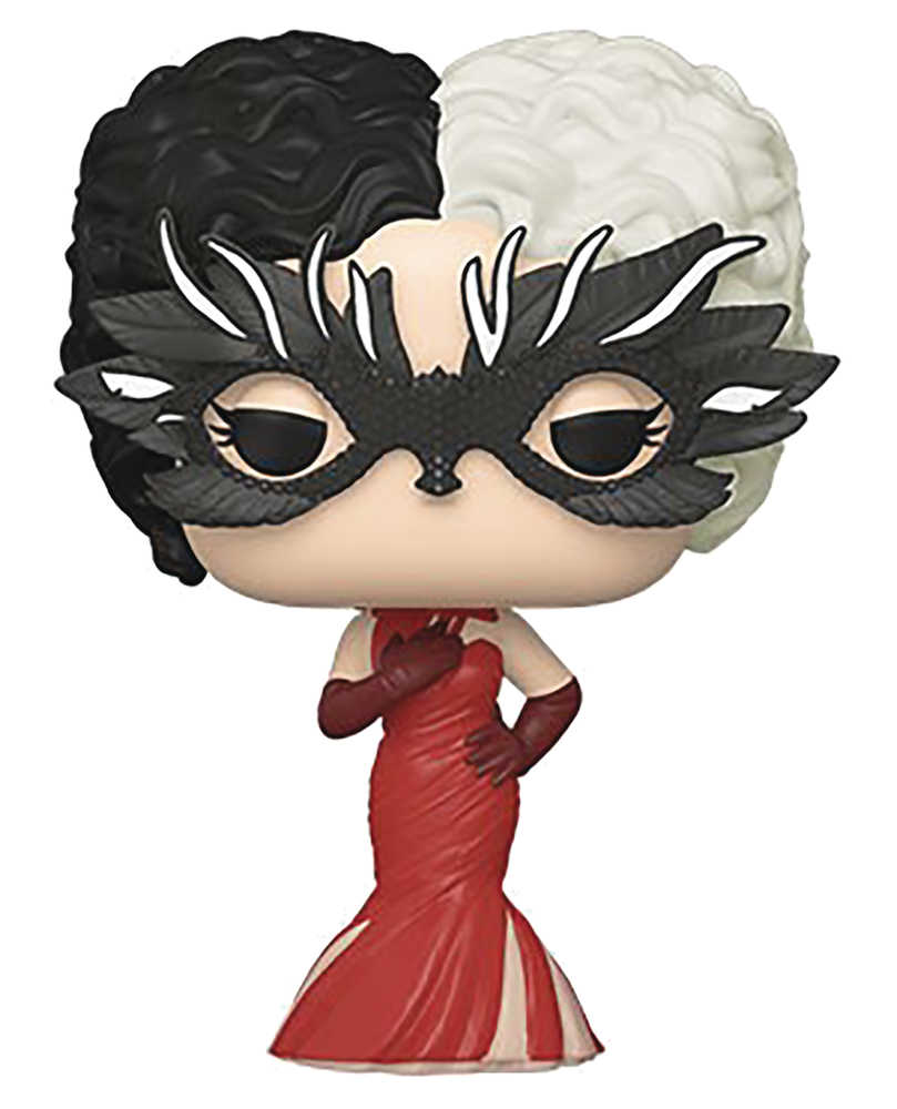Pop Disney Cruella Cruella Inred Gown Vinyl Figure 