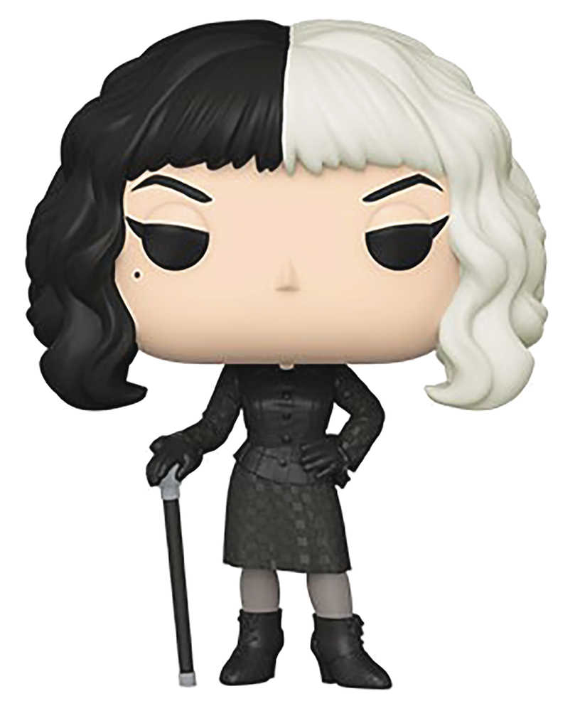 Pop Disney Cruella Cruella Incheckered Black Vinyl Figure 