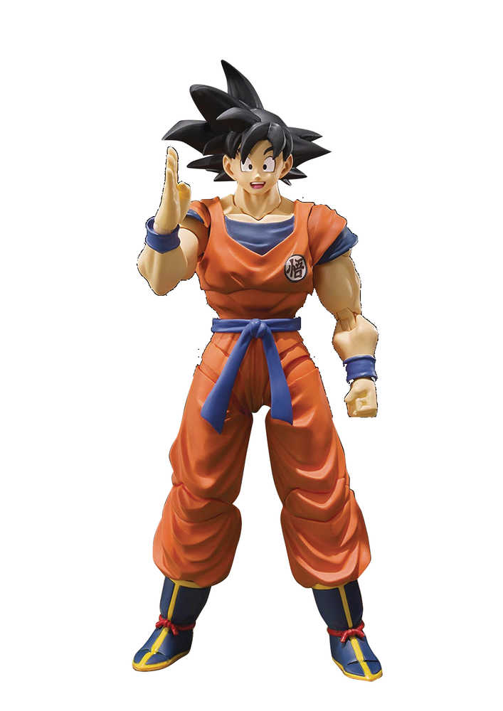 Dbz Son Goku Saiyan Raised On Earth S.H.Figuarts Action Figure 