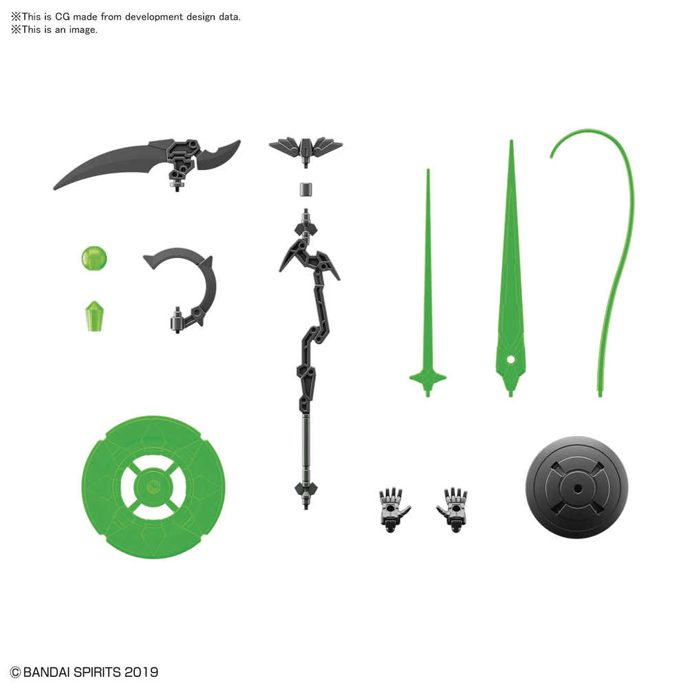30 Minute Mission Custom Weapons Witchcraft Model Kit 