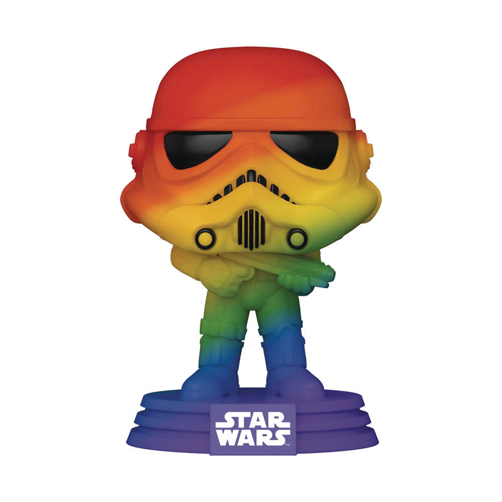 Pop Star Wars Pride Stormtrooper Rainbow Vinyl Figure 