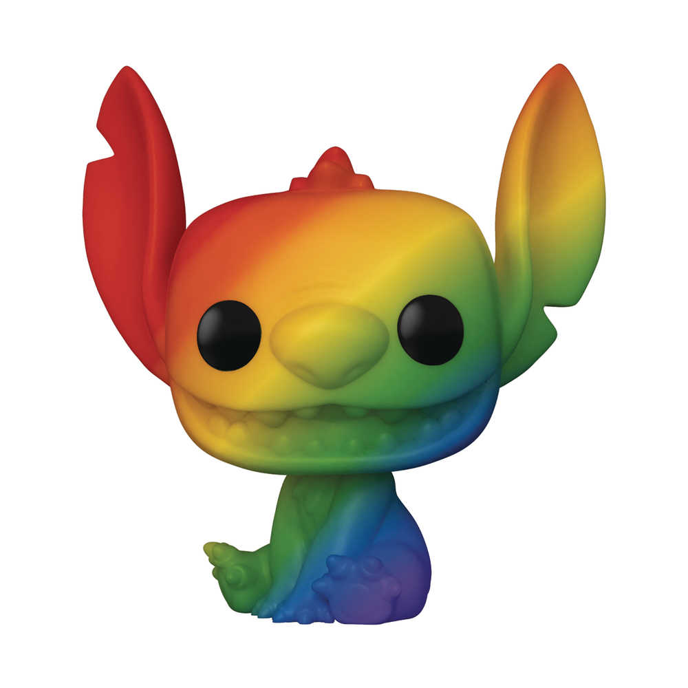 Pop Disney Pride Stitch Rainbow Vinyl Figure 