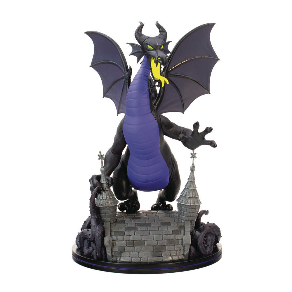 Disney Maleficent Dragon Q Figure Max Elite Diorama 