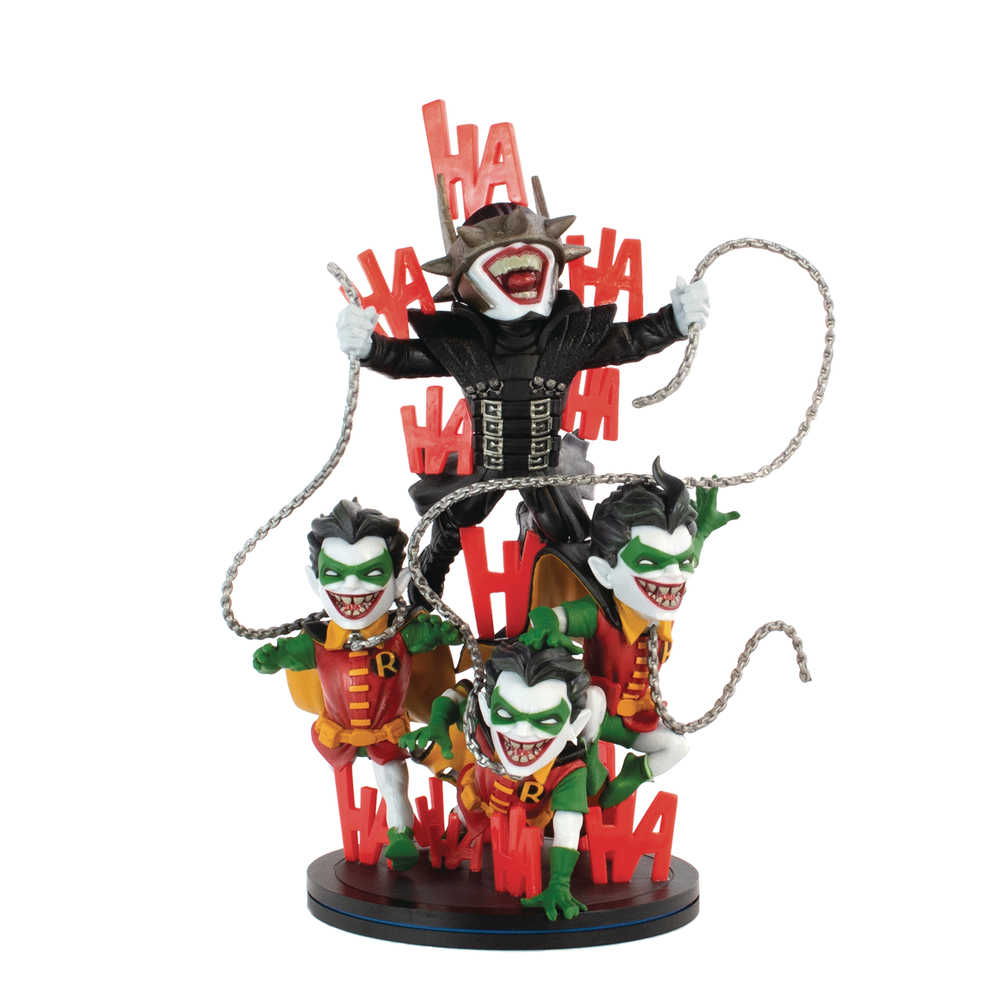 DC Heroes Batman Who Laughs Q Figure Max Elite Diorama 