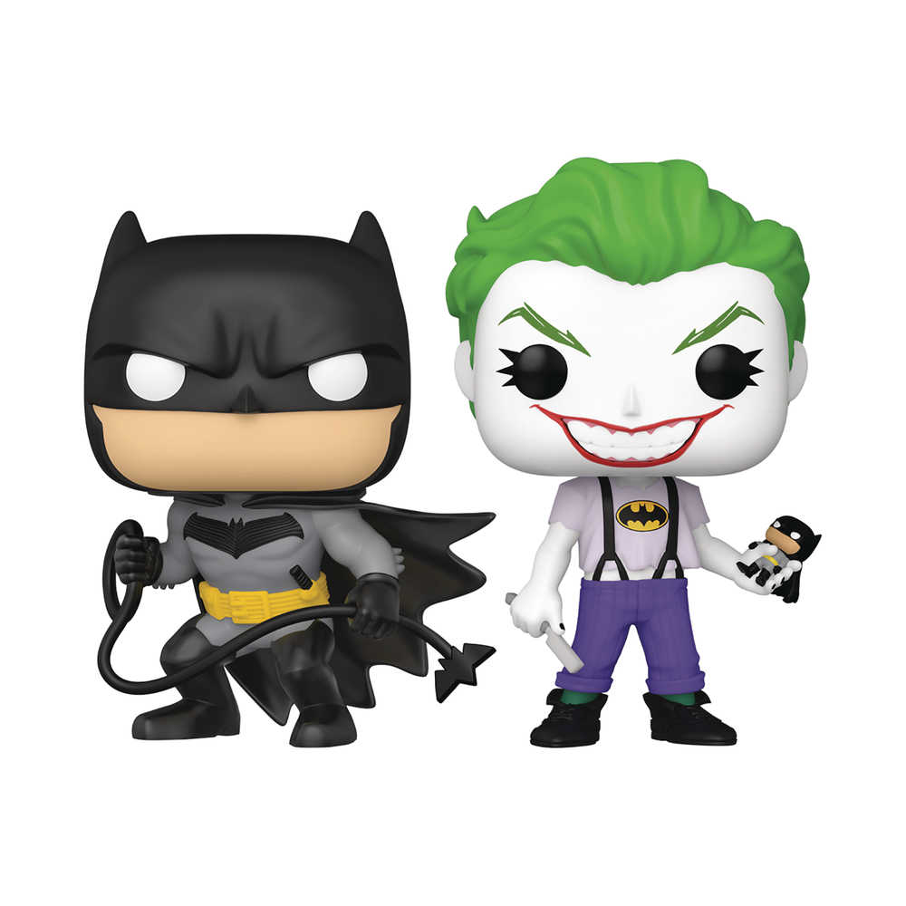 Sdcc 2021 Pop DC Batman White Knight Batman/Joker Previews Exclusive Figure 2 Pk