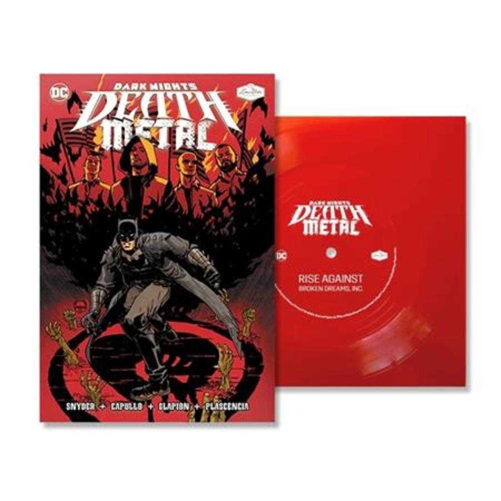 Dark Nights Death Metal #1 Soundtrack Spec Edition Rise Against With Flexi Single Broken Dreams, Inc.  
