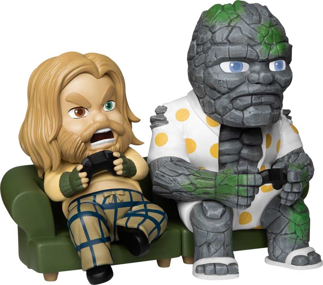 Sdcc 2021 Avengers Endgame Mea 025 Bro Thor & Korg Previews Exclusive Figure (C
