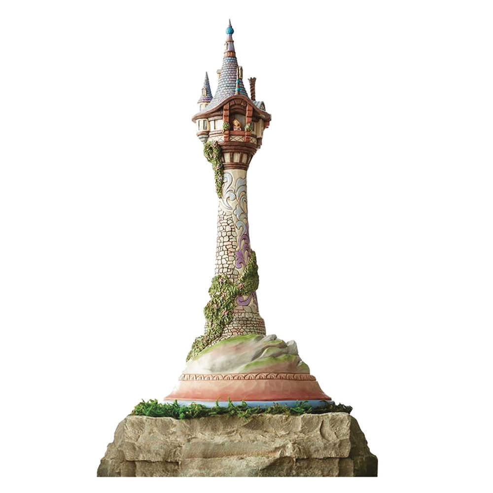 Disney Masterpiece Rapunzel Tower 18 In Statue 