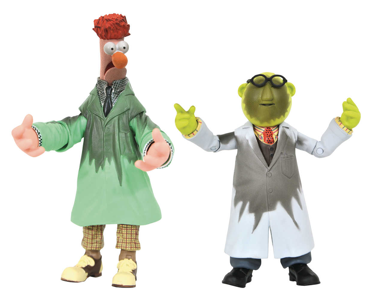 Sdcc 2021 Muppets Deluxe Dr Honeydew & Beaker Action Figure Set
