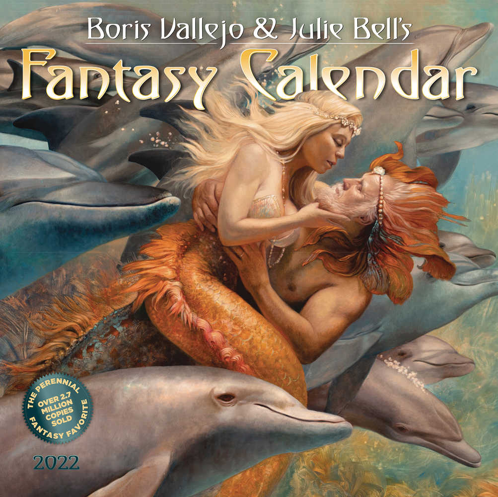 Boris Vallejo Julie Bell Fantasy 2022 Wall Cal 