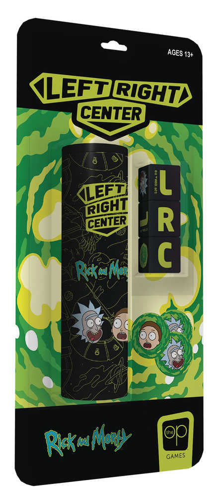 Left Right Center Rick & Morty Dice Game 
