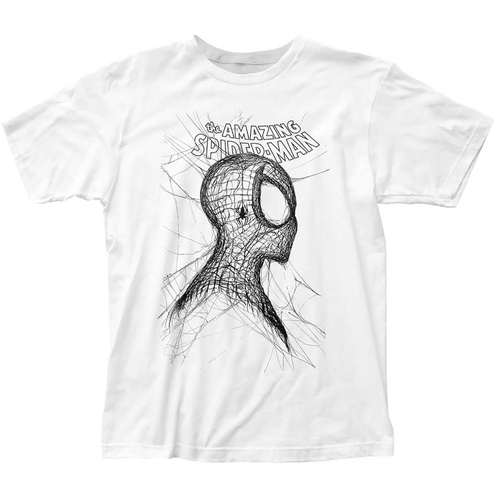 Spider-Man Webhead Previews Exclusive White T-Shirt XL 