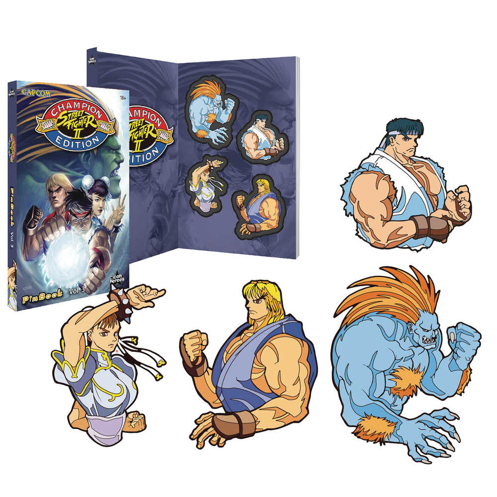 Street Fighter V3 Pin Book Set 