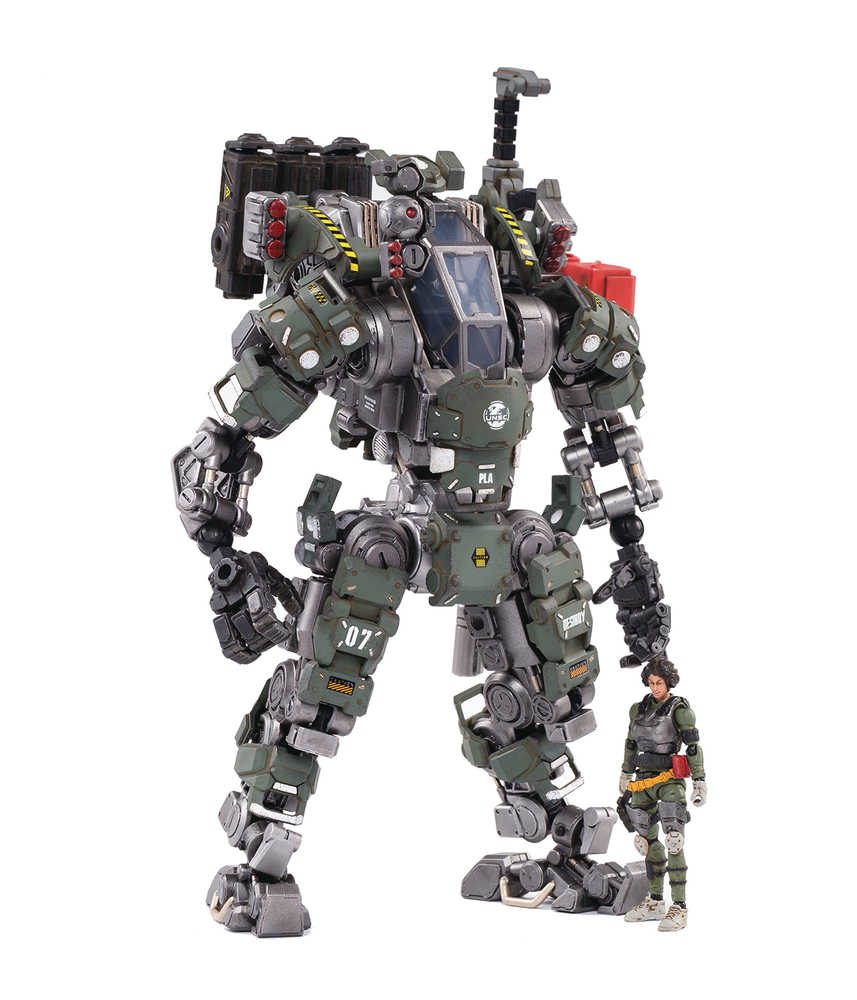Joy Toy Steel Bone H07 Firepower Mecha Army Green 1/25 Figure (