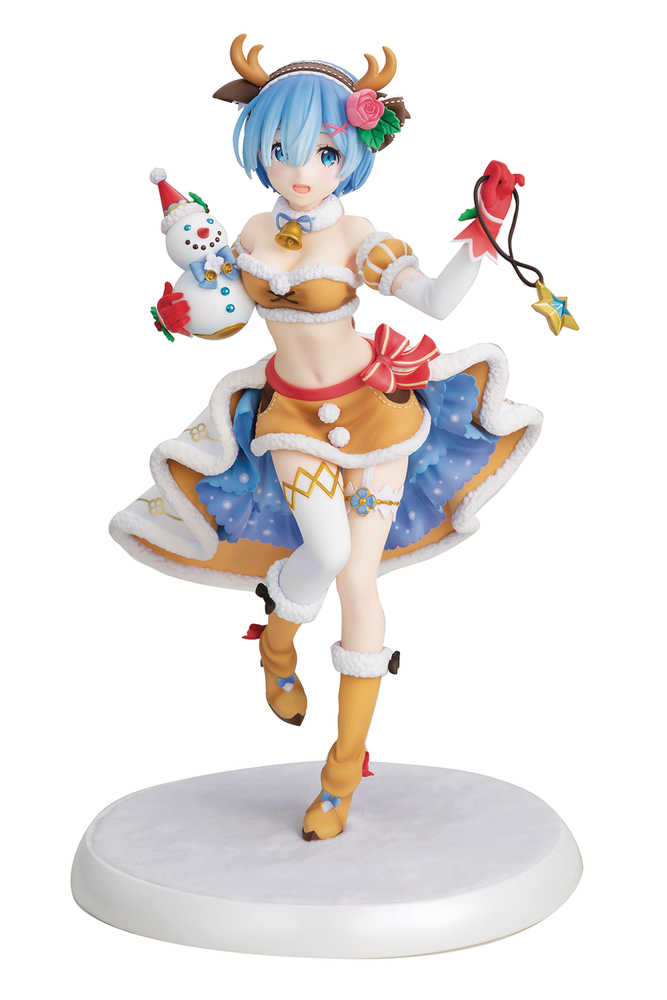 Re Zero Starting Life Rem 1/7 PVC Figure Christmas Maid Ver 