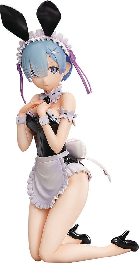 Re Zero Starting Life Rem 1/4 PVC Figure Bare Leg Bunny (Mature)
