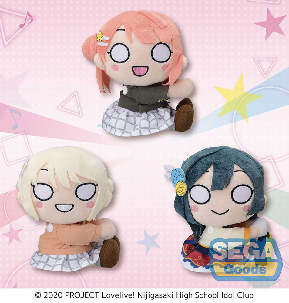 Nijigasaki High School Idol Club Second Grader Attach Plush