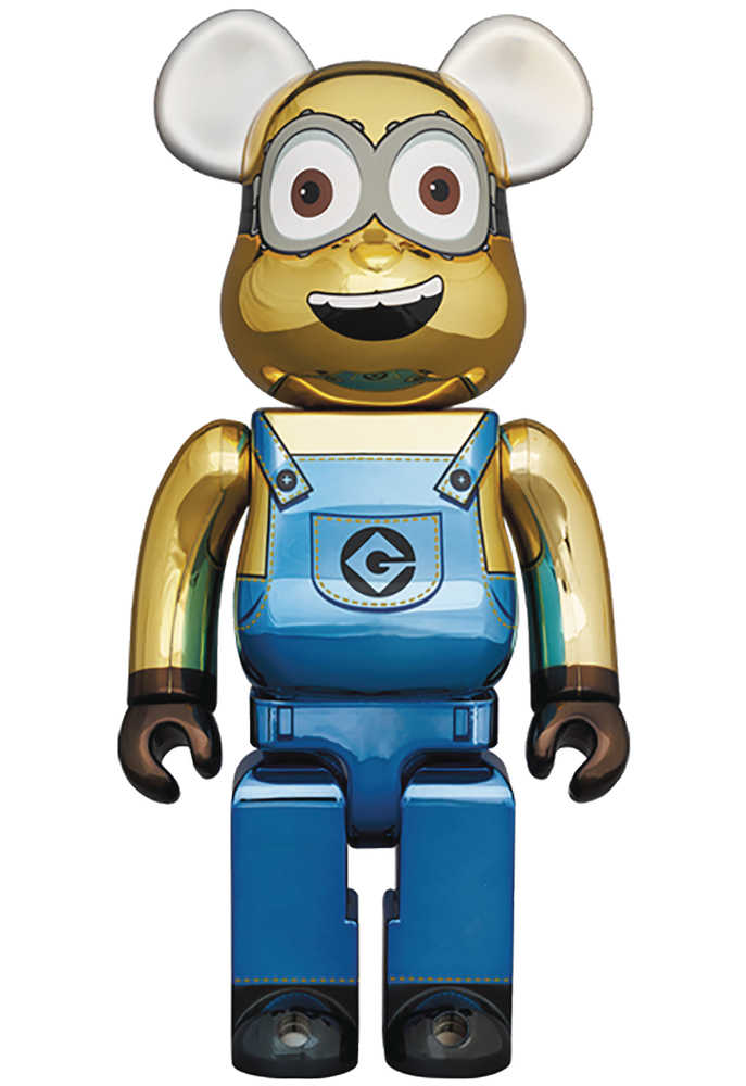 Minions Dave Chrome Ver 1000% Bea 