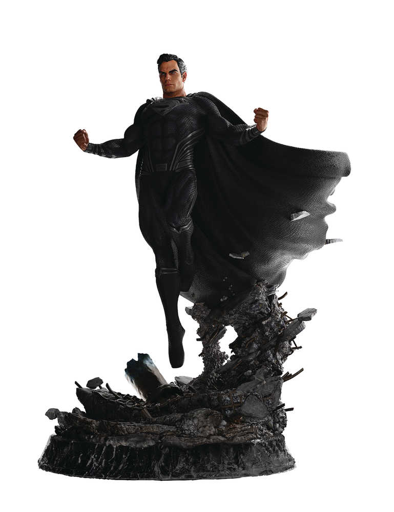 Jl Snyder Cut Superman Black Suit Limited Edition 1/6 Statue 