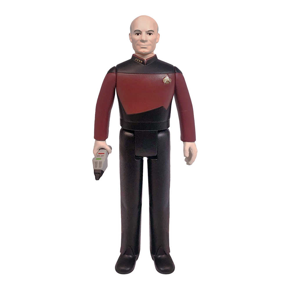 Star Trek Tng Captain Picard Reaction Figure  