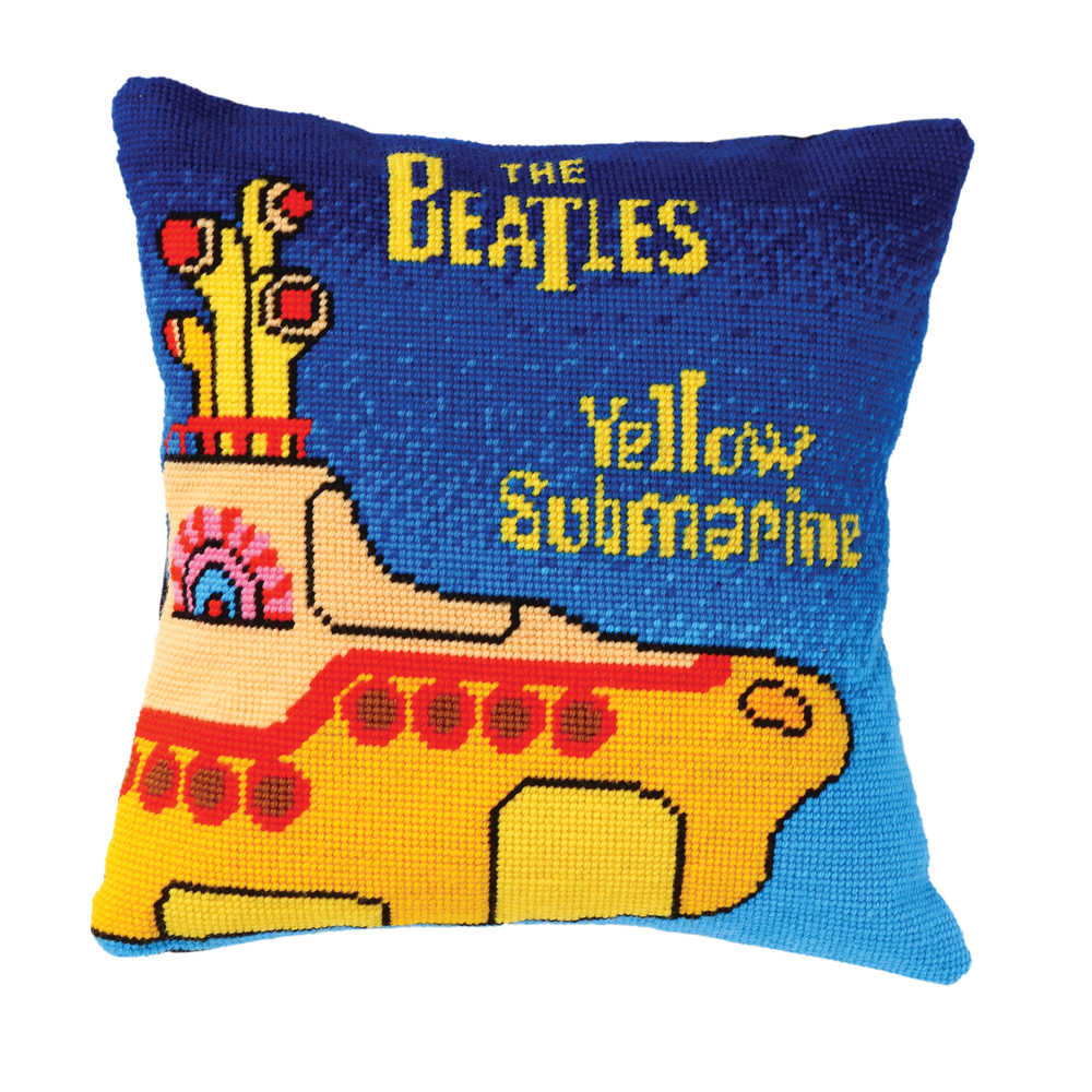 Beatles Tapestry #1 Yellow Submarine Tapestry Cushion 
