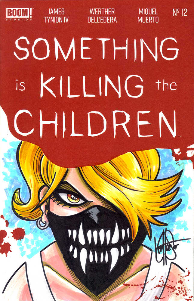 Df Something Is Killing Children #12 Heaser Signed & Remarked (