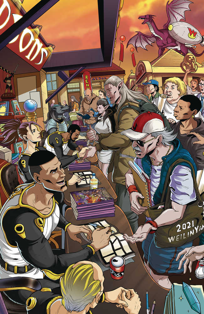 Wayward Legends #6 Cover C Yang Virgin Metallic Ink