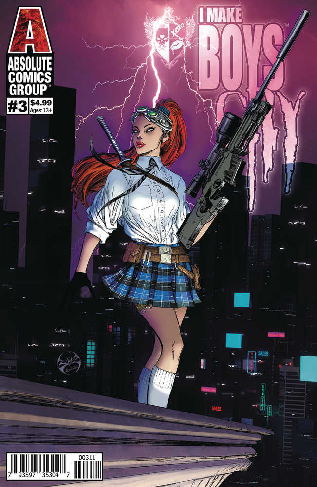 I Make Boys Cry #3 Cover A Benitez