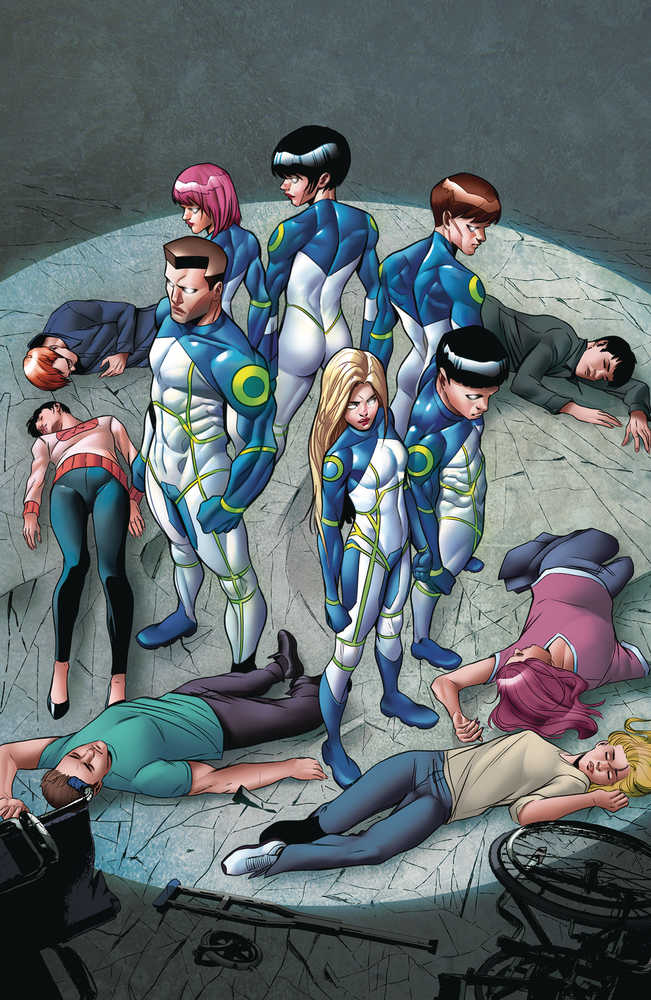 Amped #3 Cover B Qualano Virgin Metallic Ink