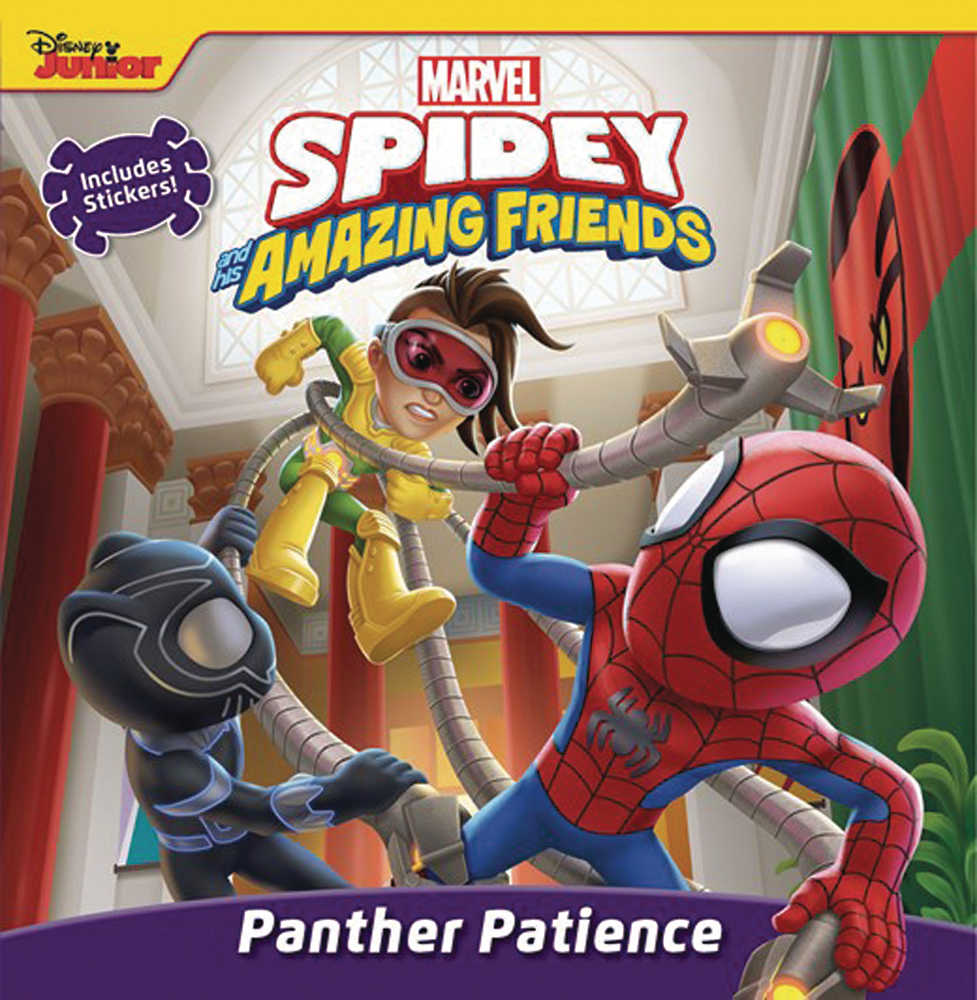 Spidey & His Amazing Friends Panther Patience Board Book 