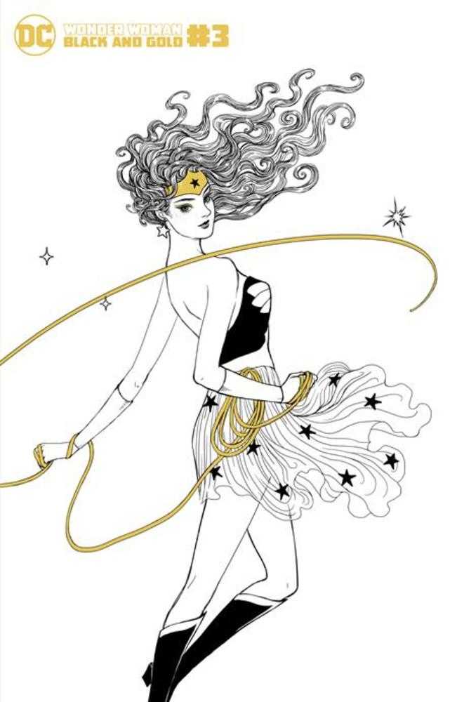 Wonder Woman Black & Gold #3 (Of 6) 1 in 25 Janaina Medeiros Variant