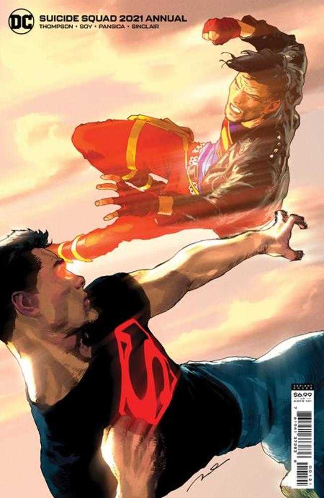 Suicide Squad 2021 Annual #1 Cover B Gerald Parel Card Stock Variant