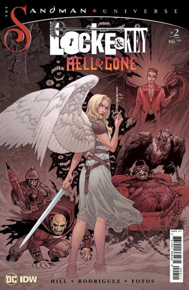 Locke & Key Sandman Universe Hell & Gone #2 (One Shot) Cover A Gabriel Rodriguez (Mature)