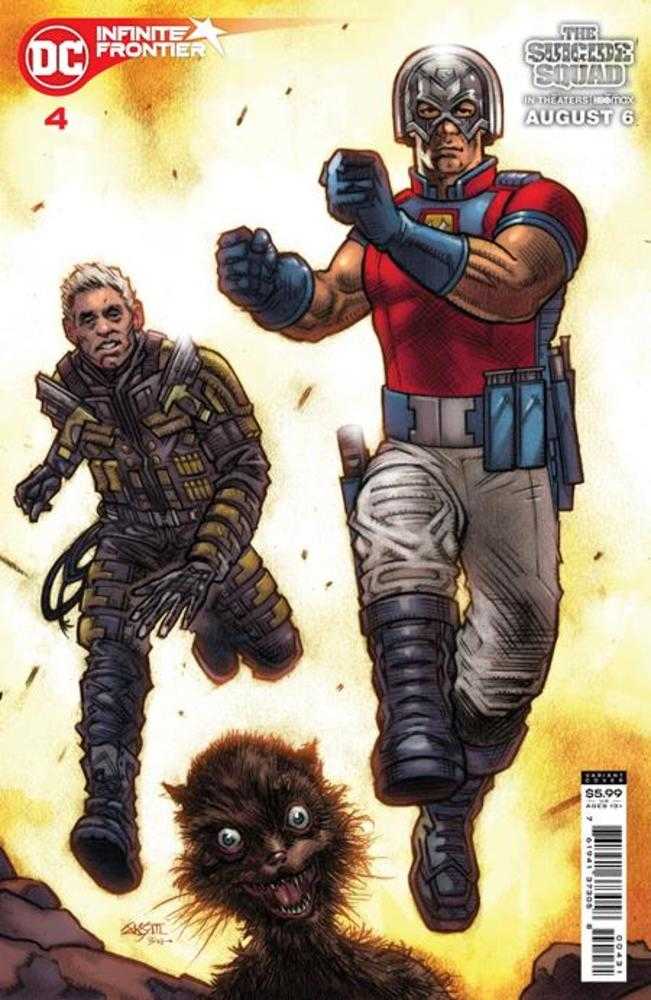 Infinite Frontier #4 (Of 6) Cover C John K Snyder III The Suicide Squad Movie Card Stock Variant