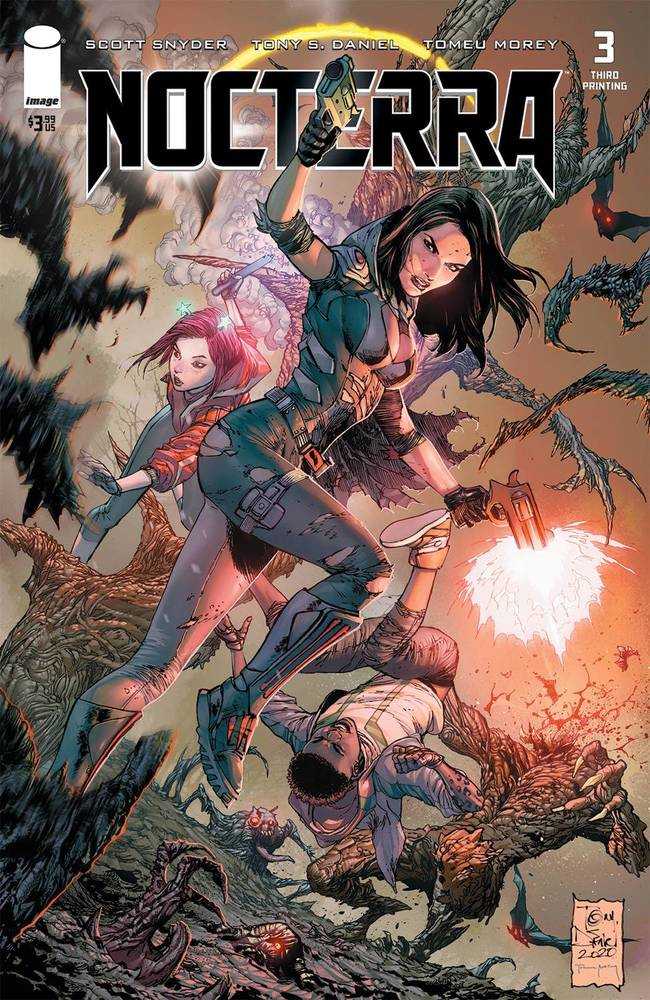 Nocterra #3 3rd Printin (Mature)