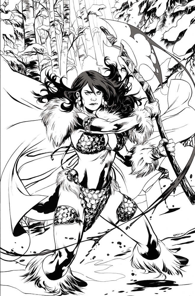 Red Sonja Black White Red #1 Cover R 11 Copy Variant Edition Lupacchino B