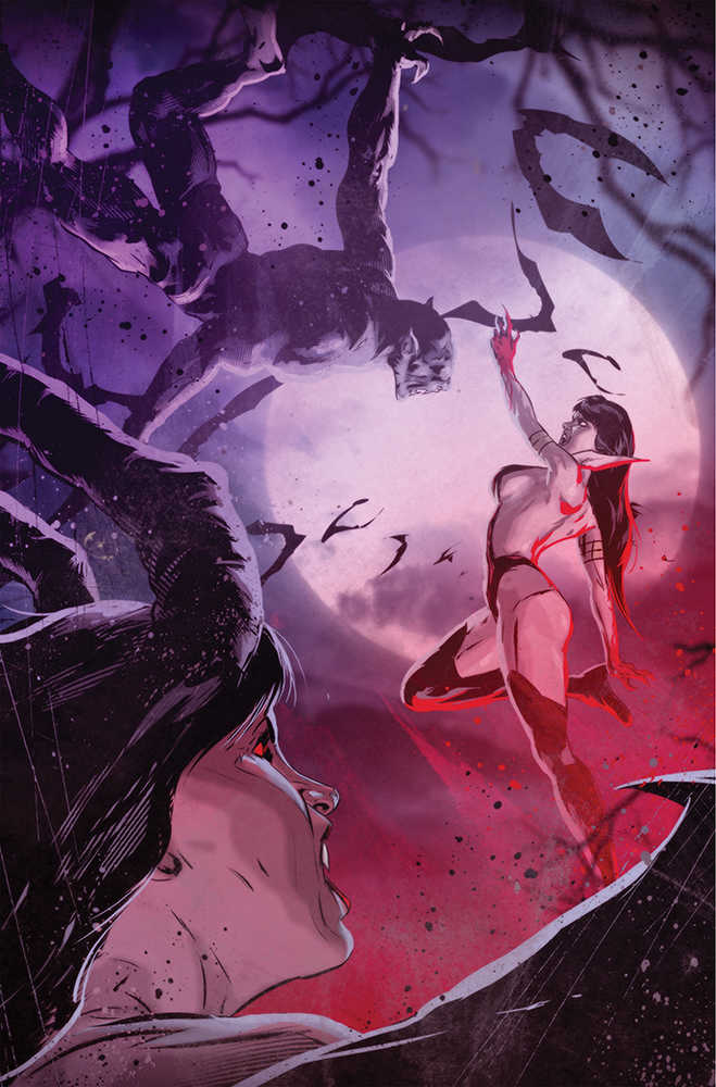 Vampirella vs Purgatori #5 Cover O 7 Copy Foc Variant Edition Kudranski V