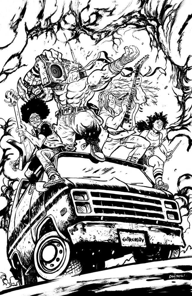 Skybound X #3 Cover G 10 Copy Variant Edition Black & White Johnson (Mature)