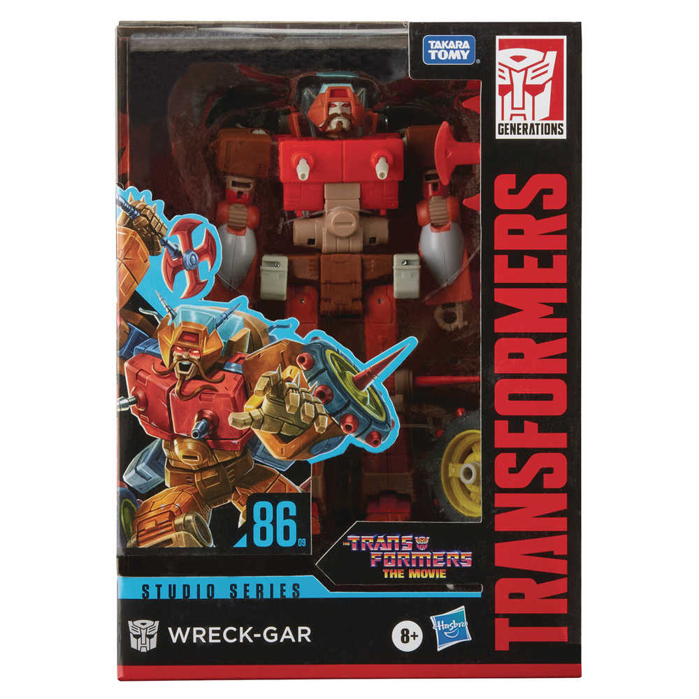 Transformers Gen Studio Ser Voyager 86 Wreck Gar Action Figure Case 