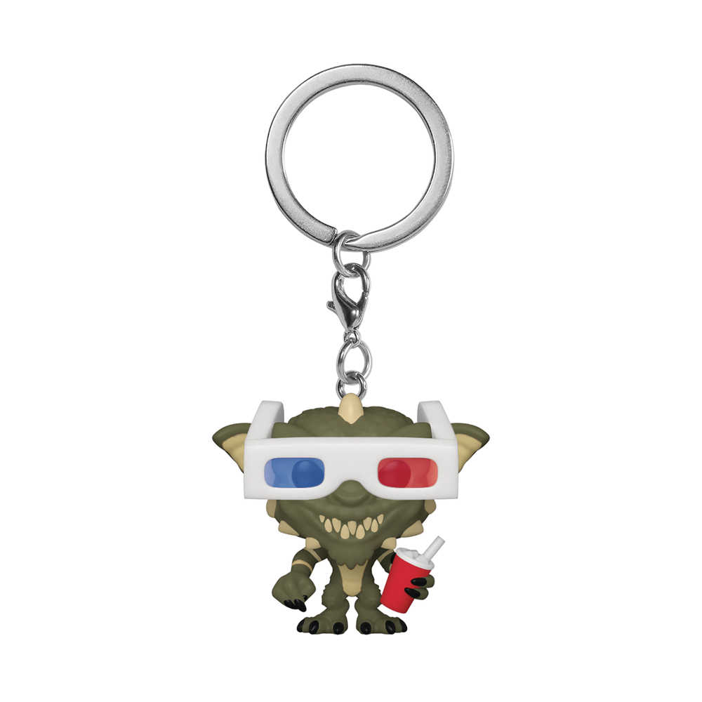 Pocket Pop Gremlins Gremlin W/3 D Glasses Keychain 