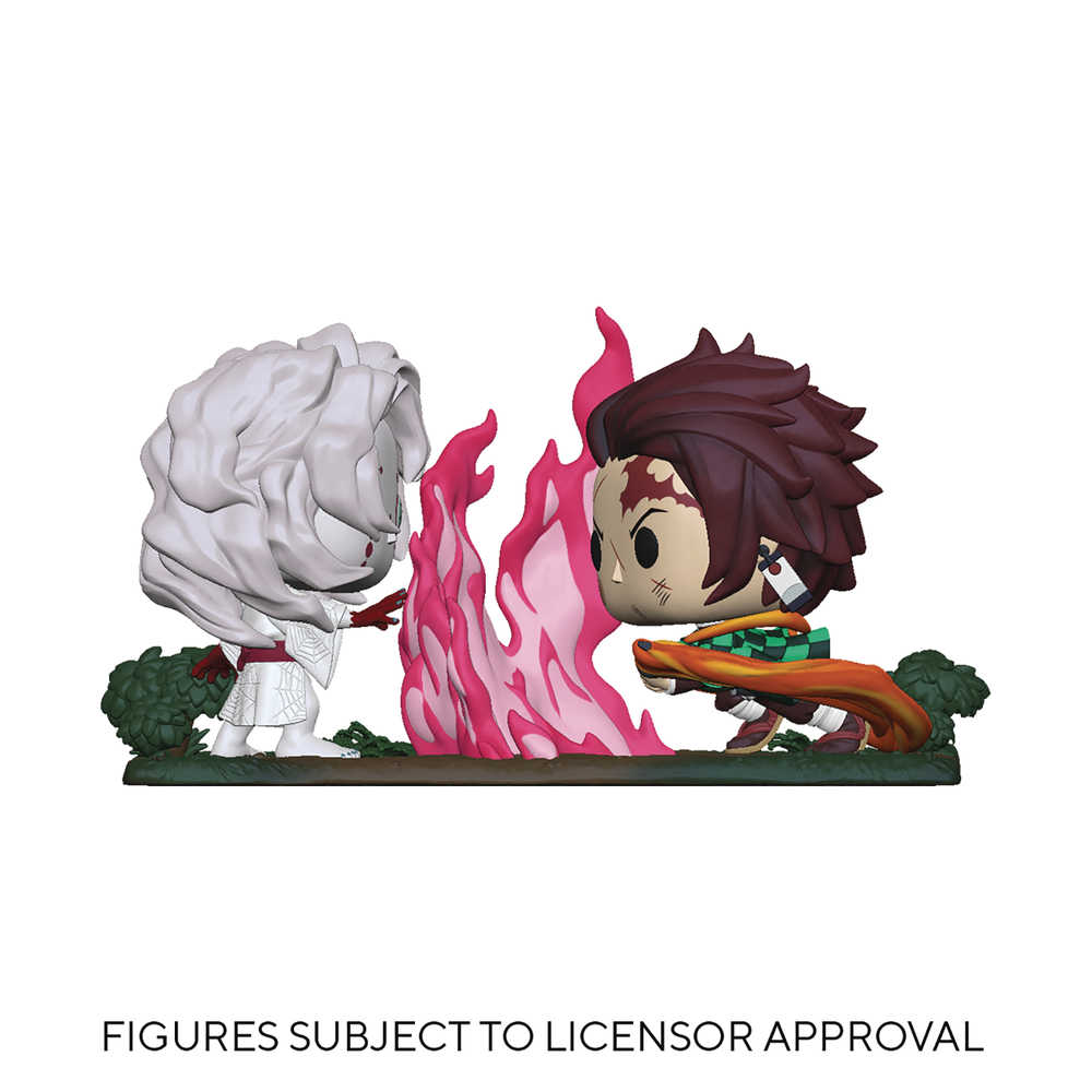 Pop Movie Moment Demon Slayer Tanjiro vs Rui Vinyl Figure 