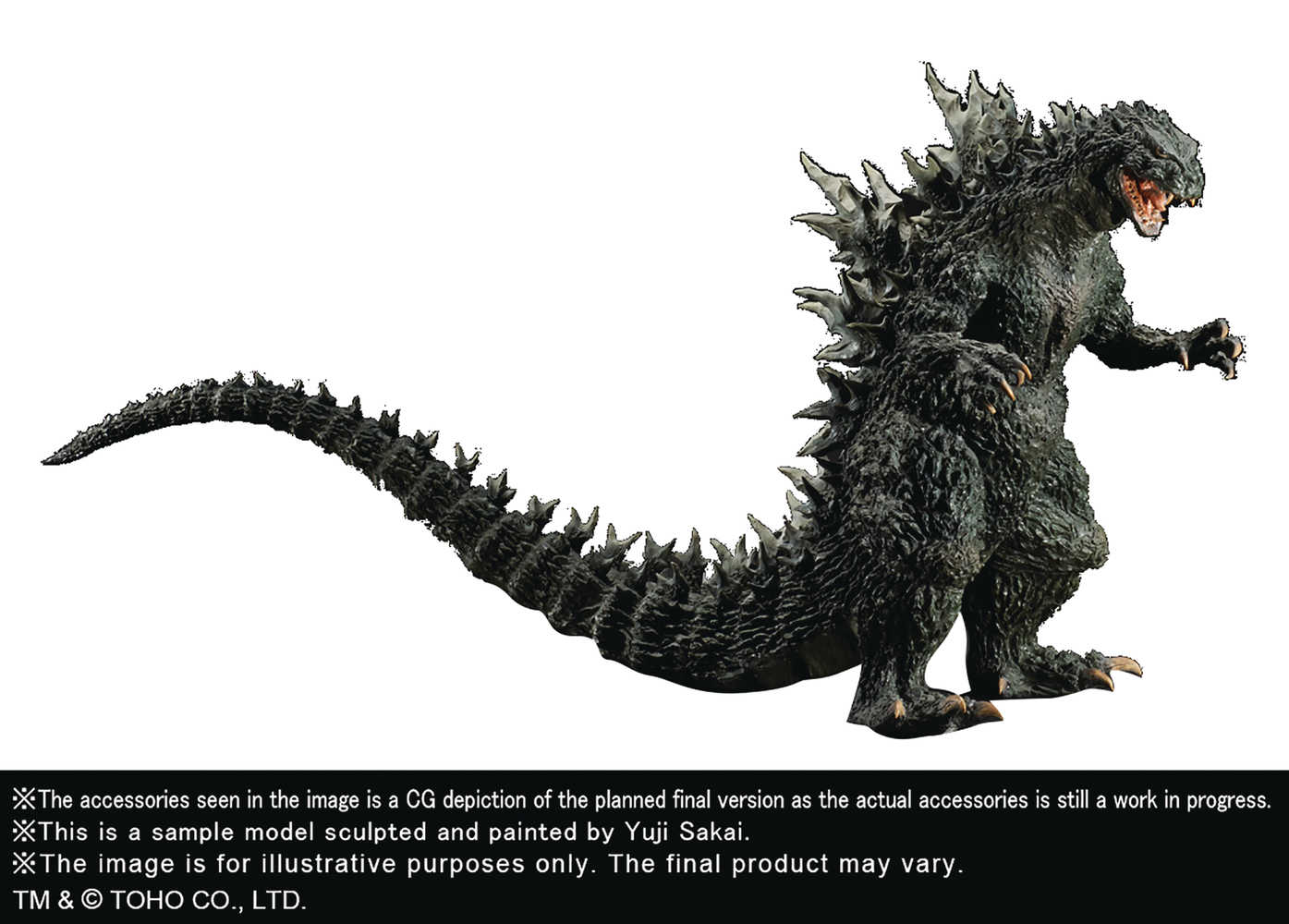 Godzilla 2000 Millennium Maquette Replica Soft Vinyl Statue