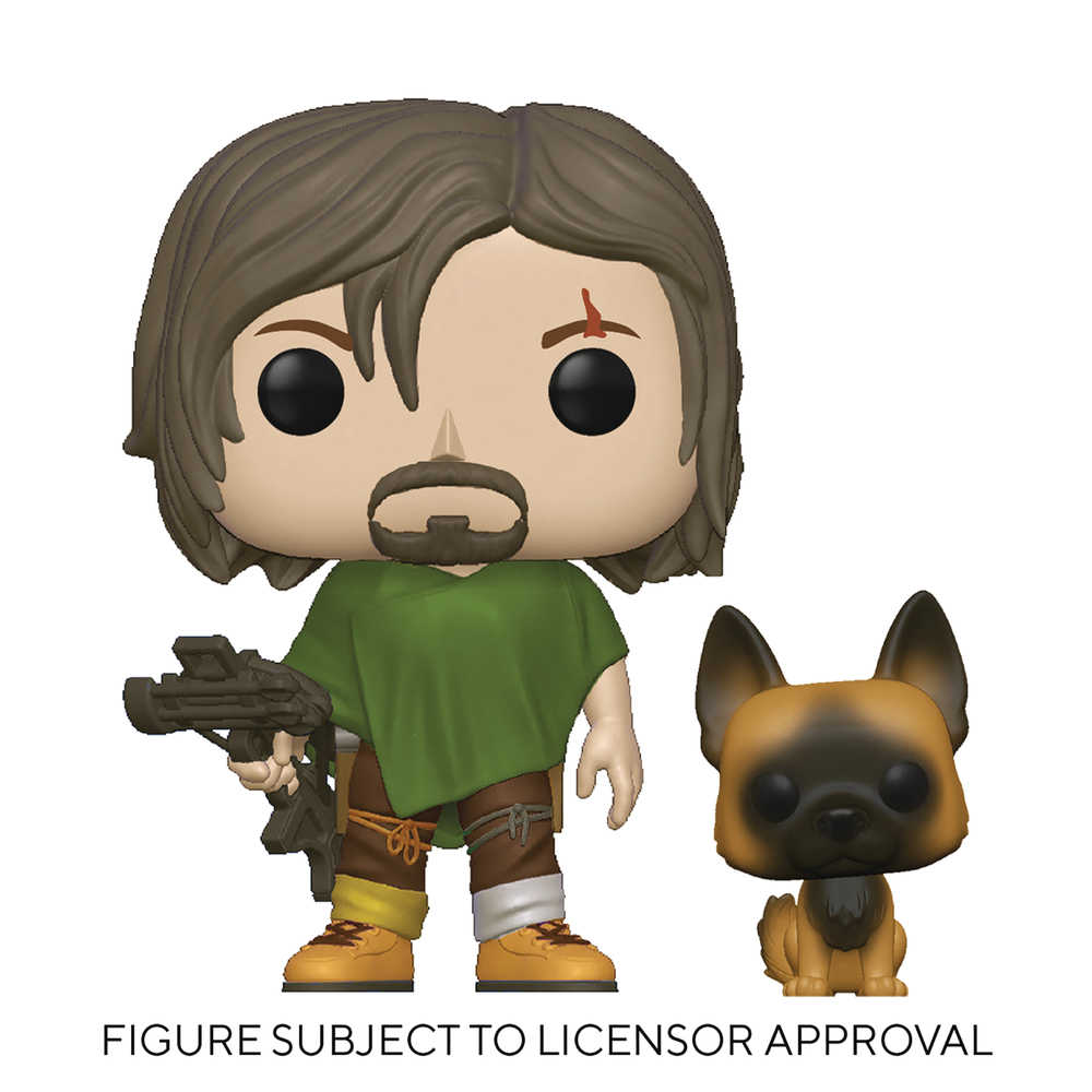 Pop TV Walking Dead Daryl Vinyl Figure 