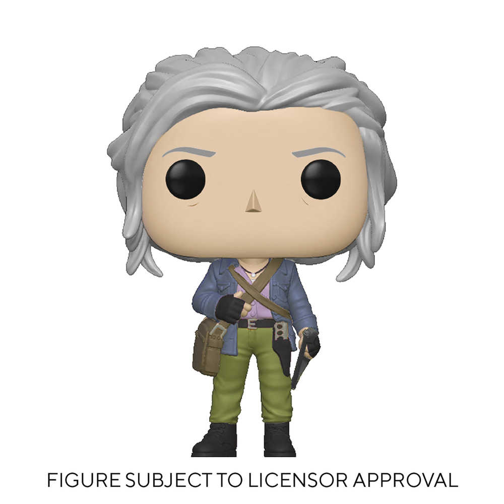 Pop TV Walking Dead Carol W /Bow & Arrow Vinyl Figure 