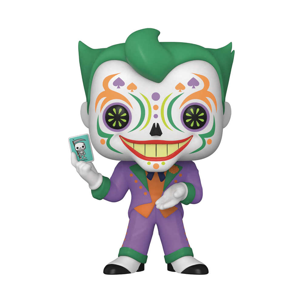 Pop Heroes Dia De Los DC Green Lantern Joker Vinyl Figure 
