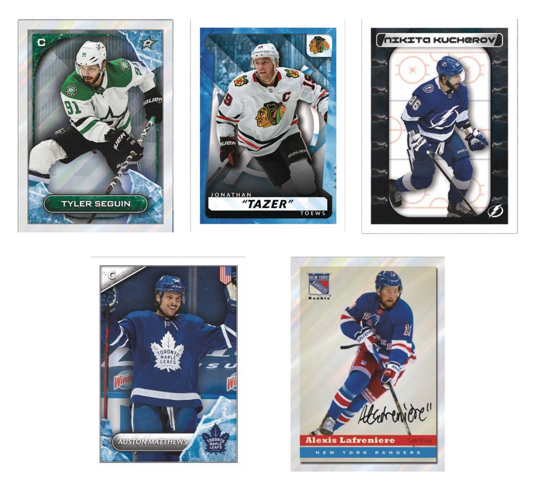 Topps 2021 22 Nhl Sticker Collection Box  